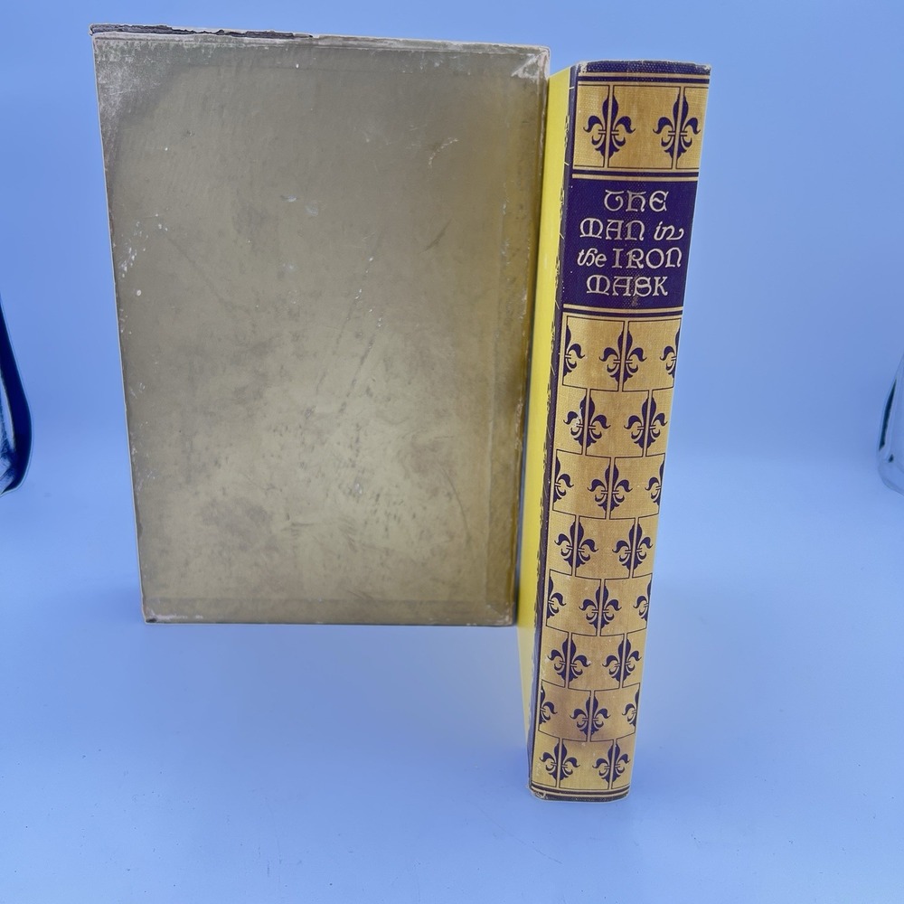 The Man In The Iron Mask by Alexandre Dumas , Heritage Club 1964 - Hardcover